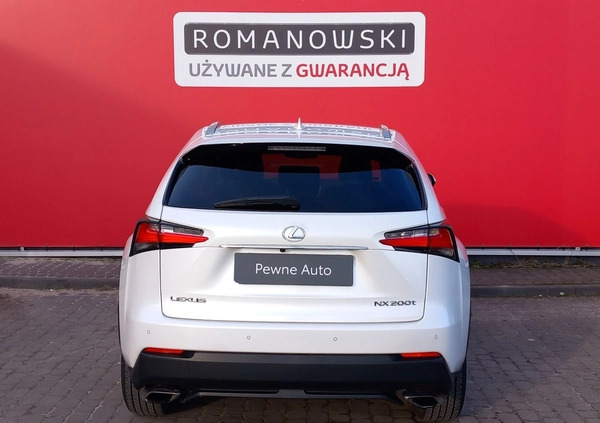 Lexus NX cena 124900 przebieg: 91755, rok produkcji 2017 z Nowe Miasto Lubawskie małe 466